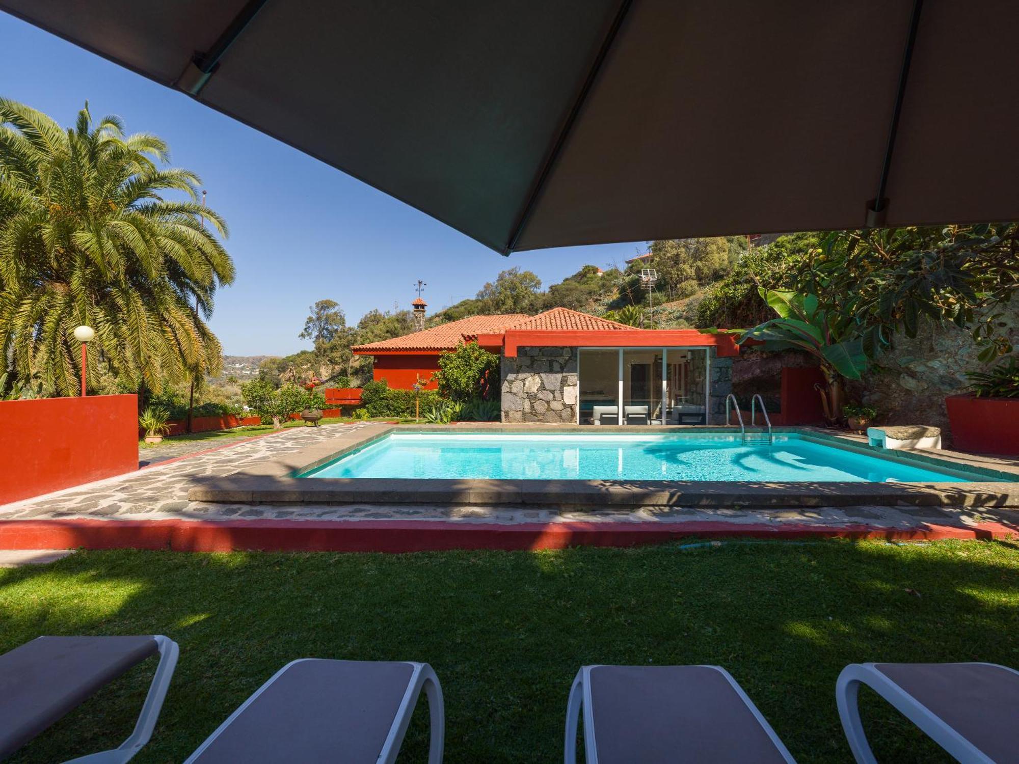 El Jardin De Santa Brigida With Private Pool, Sauna & Jacuzzi ภายนอก รูปภาพ